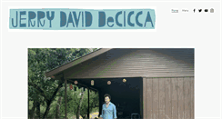 Desktop Screenshot of jerrydaviddecicca.com