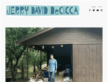 Tablet Screenshot of jerrydaviddecicca.com